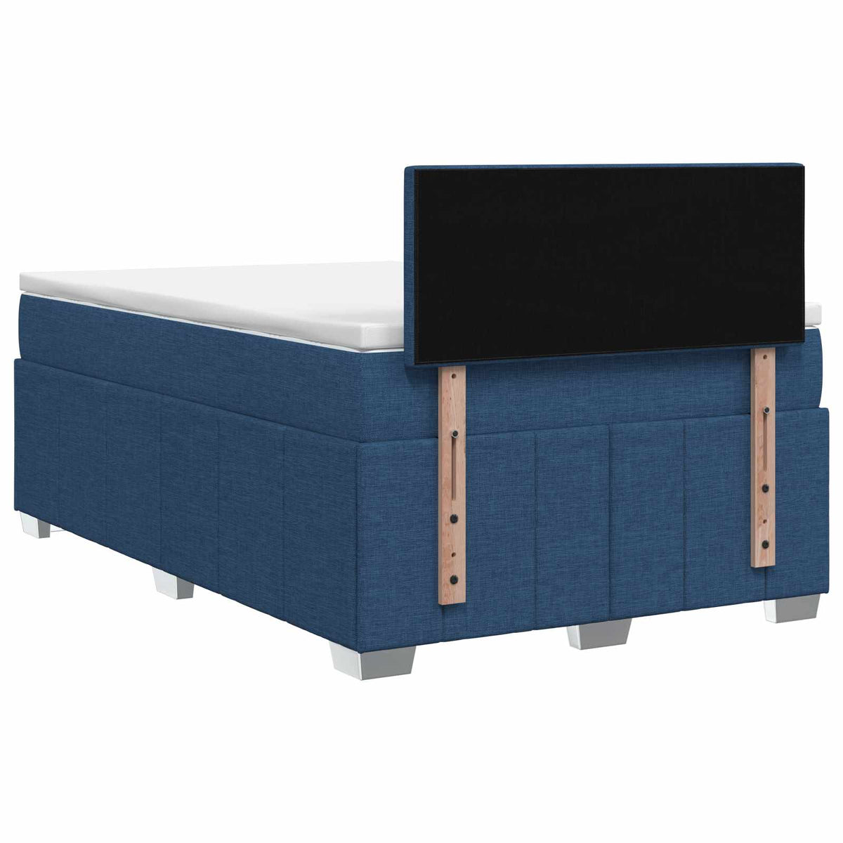 Boxspring krevet s madracem Plava 120 x 190 cm Tkanina