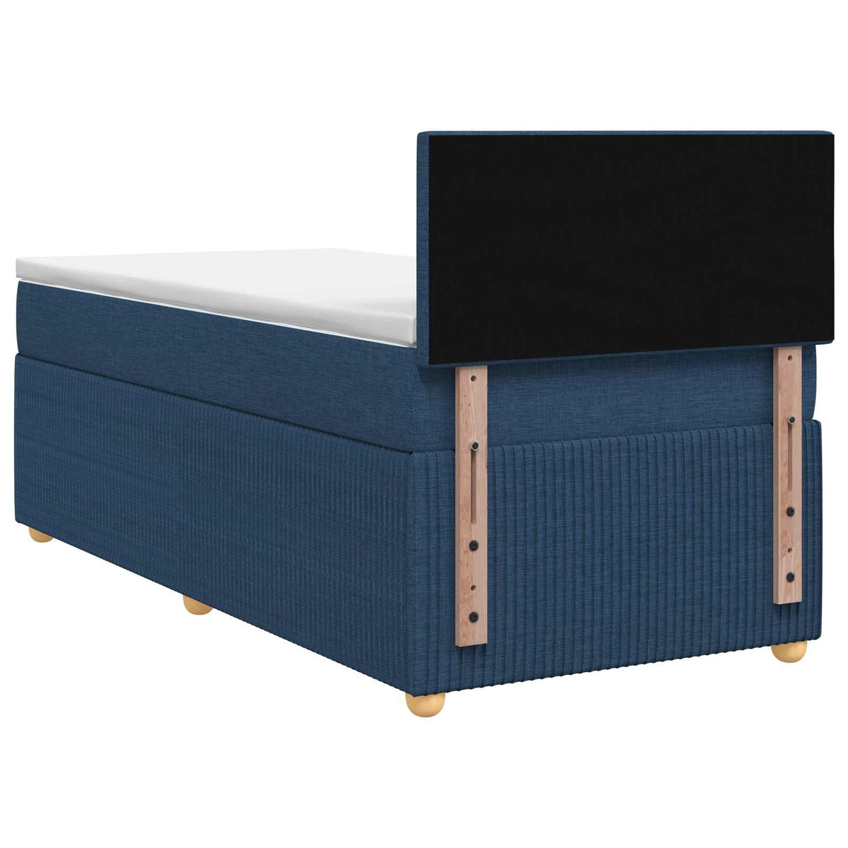 Boxspring krevet s madracem Plava 80 x 200 cm Tkanina