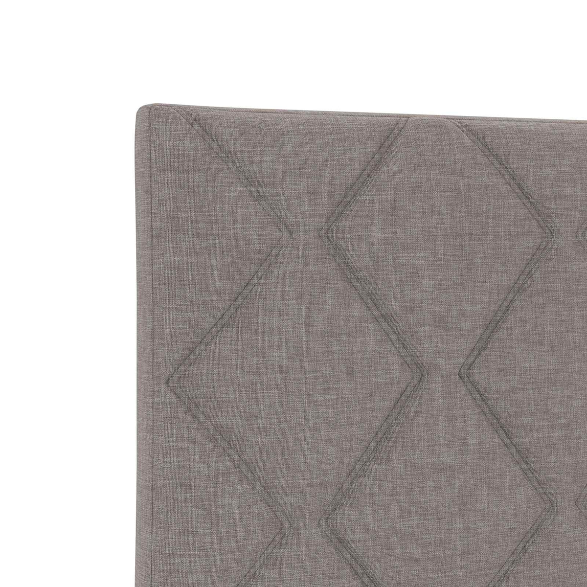 Boxspring krevet s madracem Sivosmeđa 90 x 190 cm Tkanina