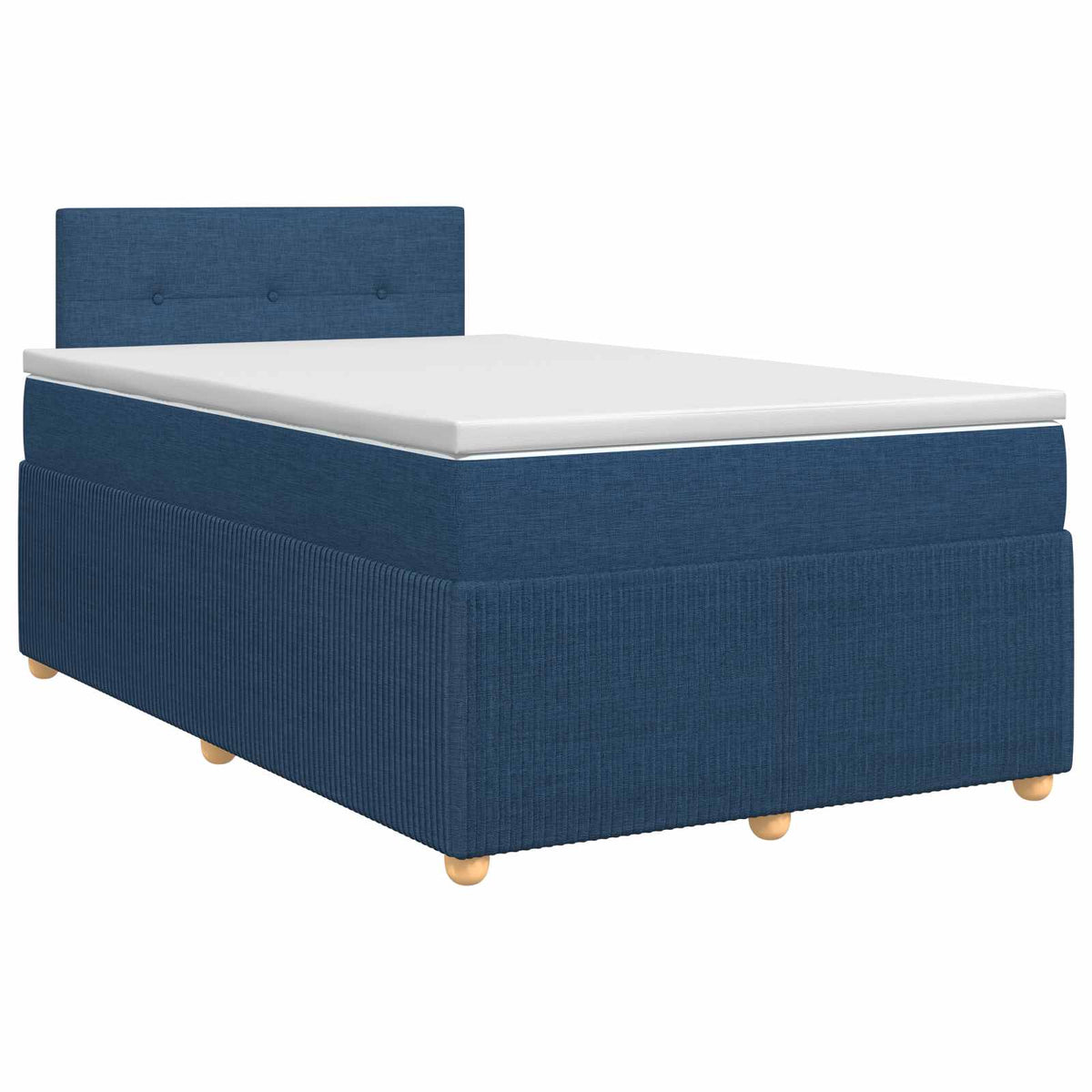 Boxspring krevet s madracem Plava 120 x 200 cm Tkanina
