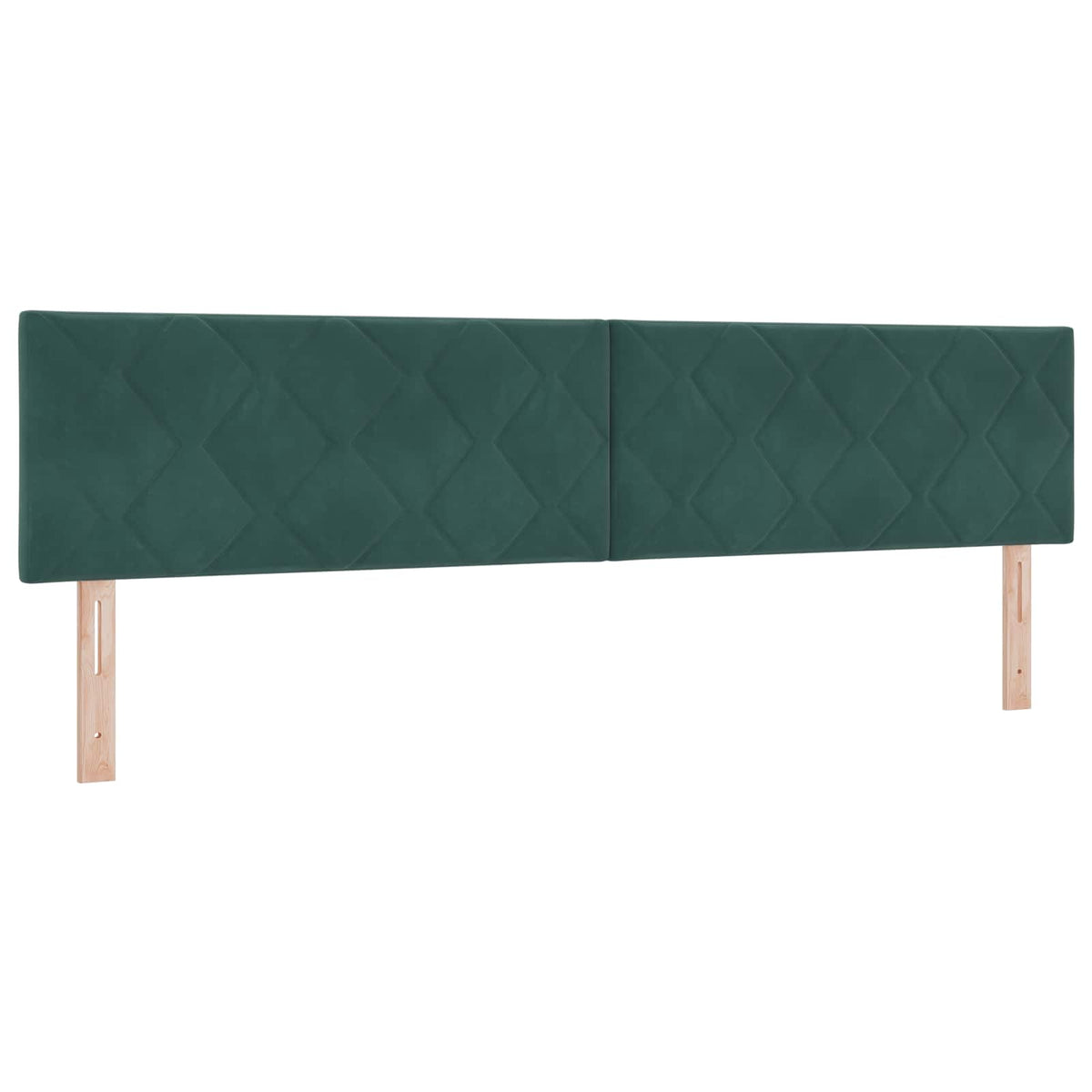 Boxspring krevet s madracem Tamnozelena 200 x 200 cm Baršun