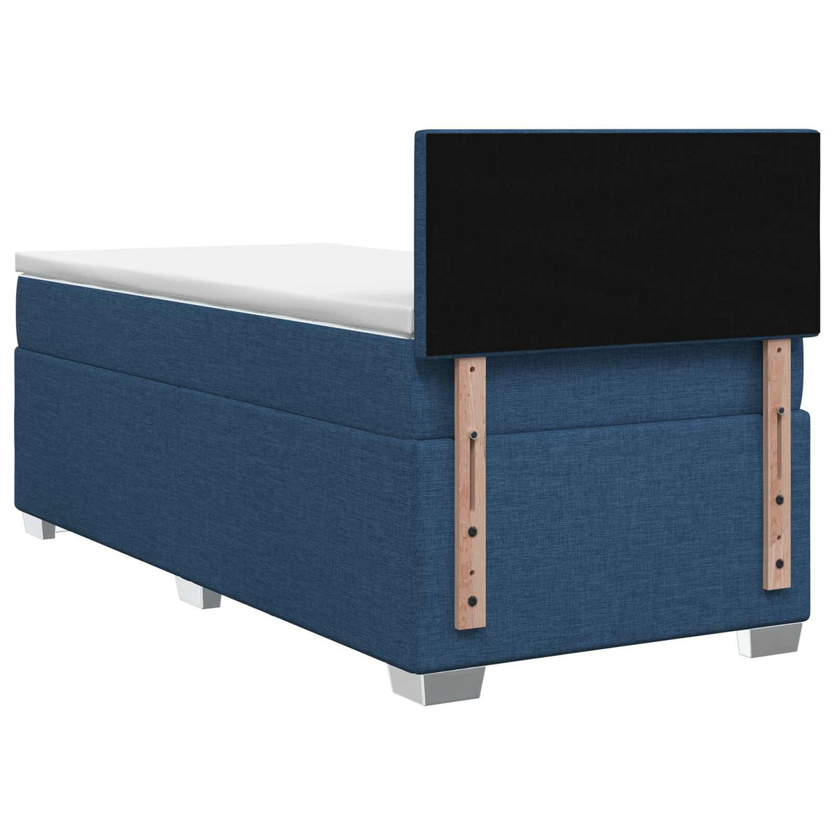 Krevet s box springom, madracem i LED-om Plava 80 x 200 cm