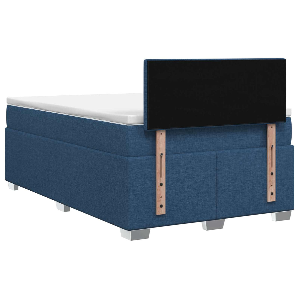 Krevet s box springom, madracem i LED-om Plava 120 x 200 cm