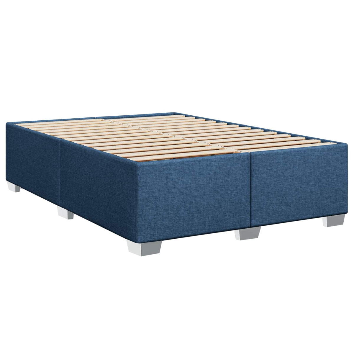 Krevet s box springom, madracem i LED-om Plava 140 x 190 cm
