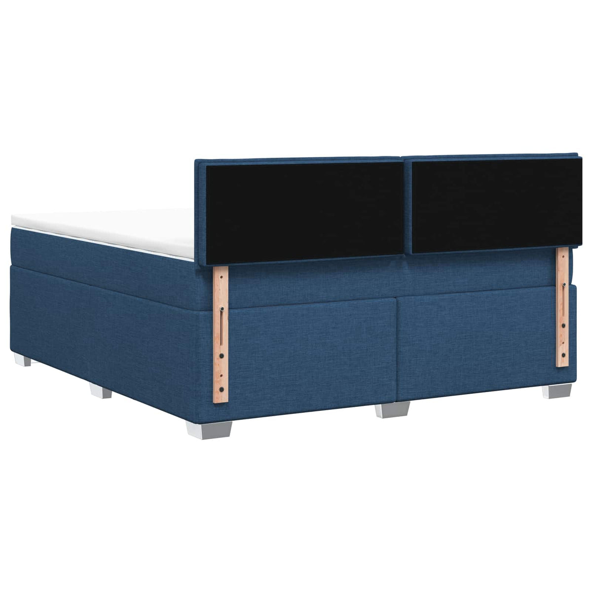 Krevet s box springom, madracem i LED-om Plava 140 x 190 cm