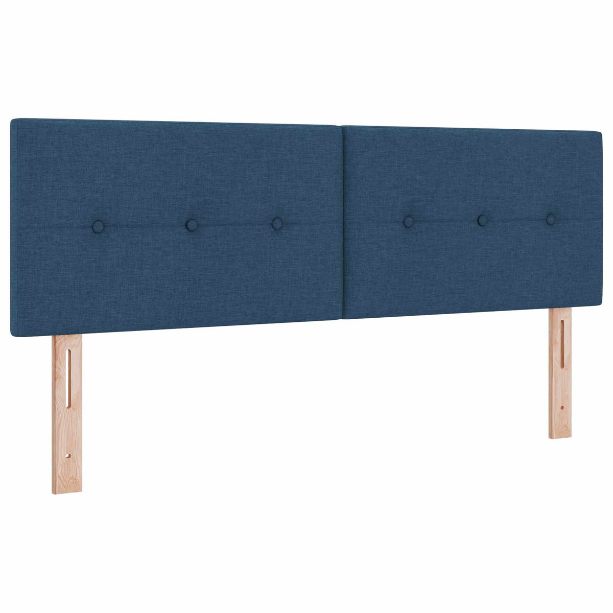 Krevet s box springom, madracem i LED-om Plava 160 x 200 cm