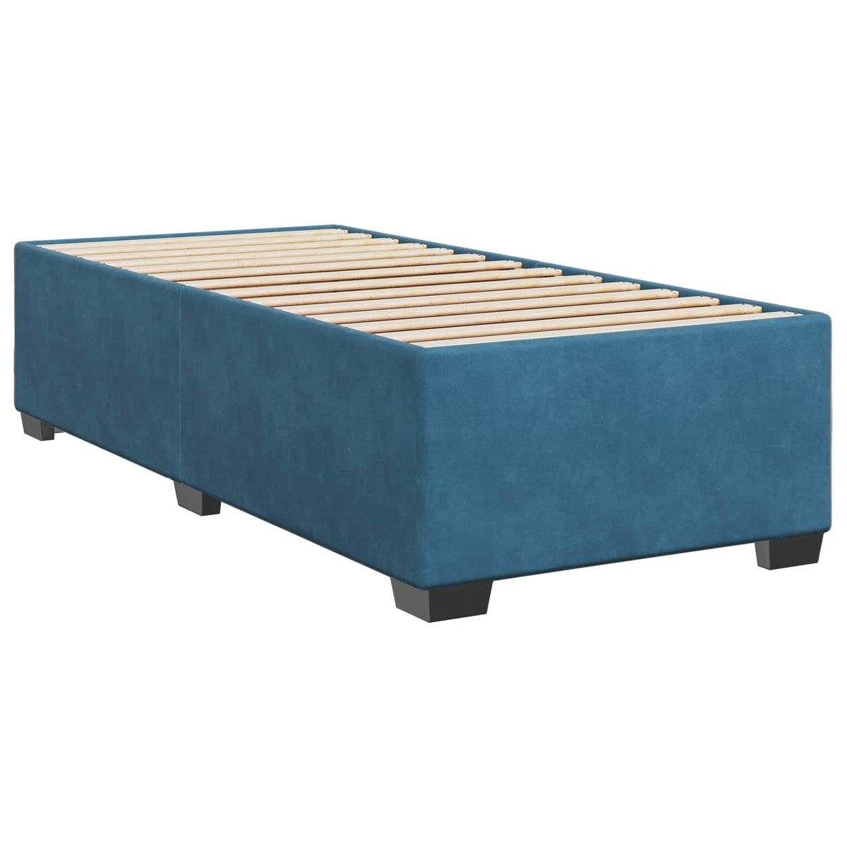 Krevet s box springom, madracem i LED-om Plava 80 x 200 cm
