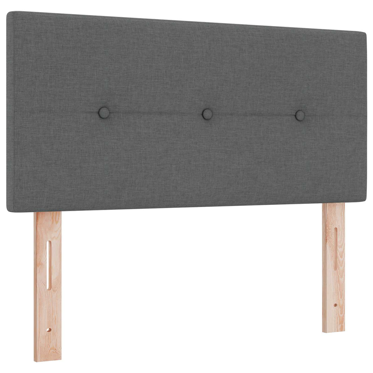 Boxspring krevet s madracem Tamnosiva 120 x 190 cm Tkanina