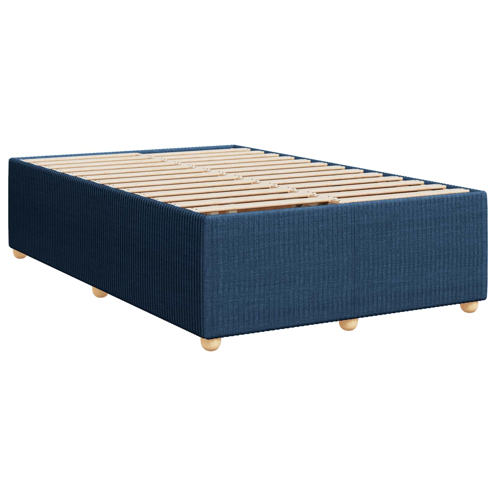 Boxspring krevet s madracem Plava 120 x 190 cm Tkanina