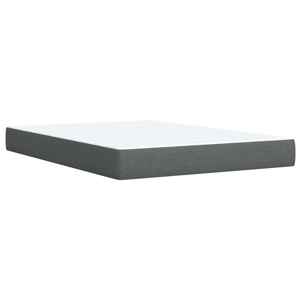 Boxspring krevet s madracem Tamnosiva 180 x 200 cm Tkanina