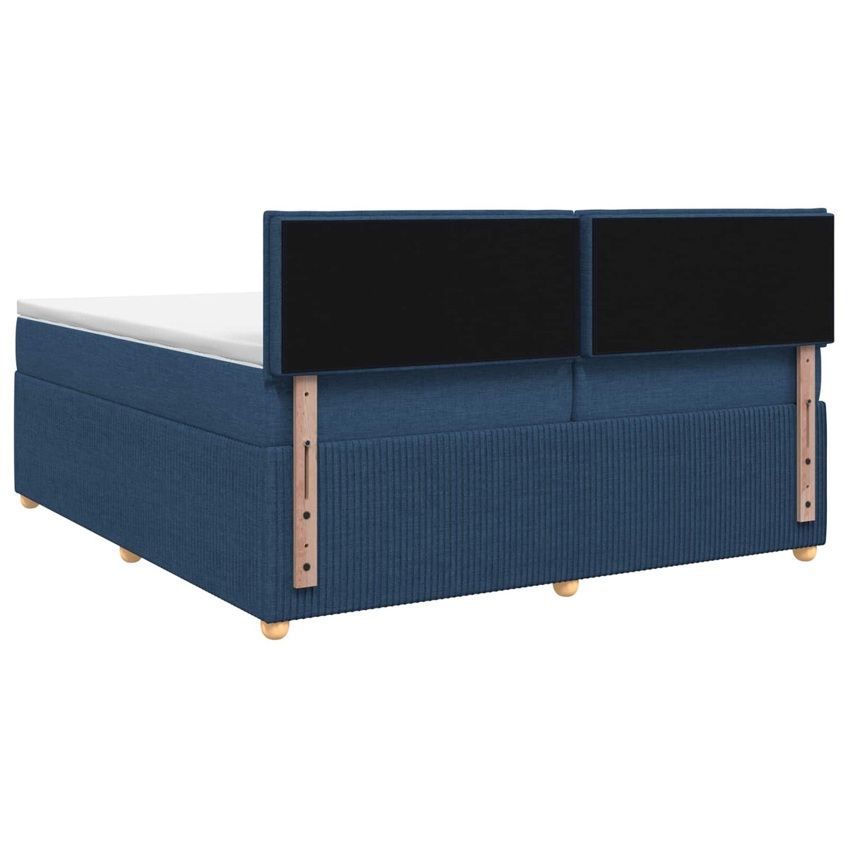 Boxspring krevet s madracem Plava 200 x 200 cm Tkanina