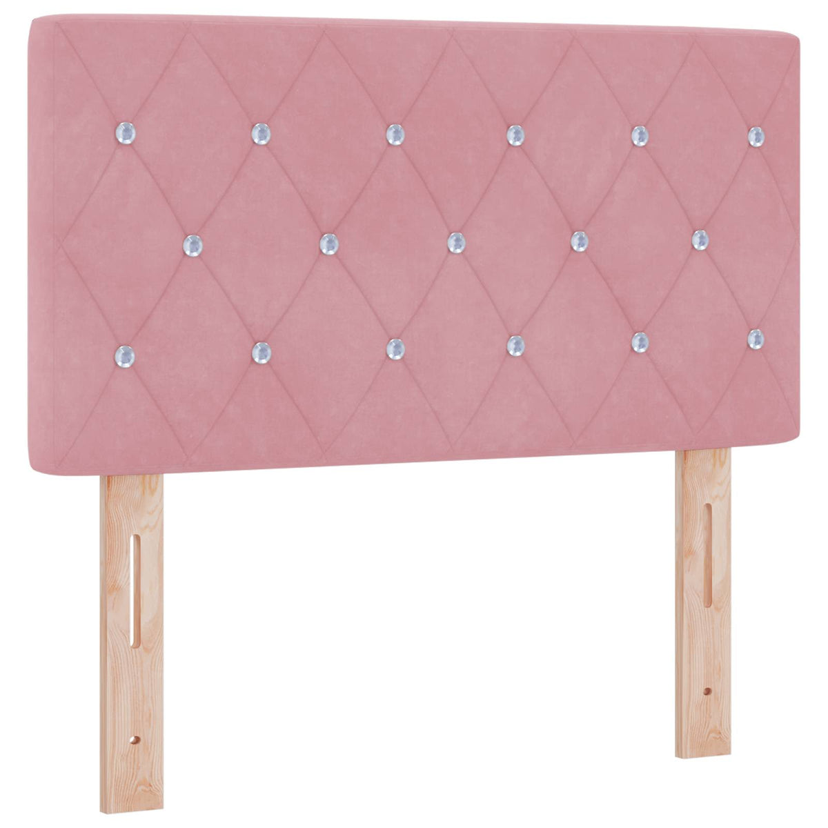 Boxspring krevet s madracem Ružičasta 80 x 200 cm Baršun