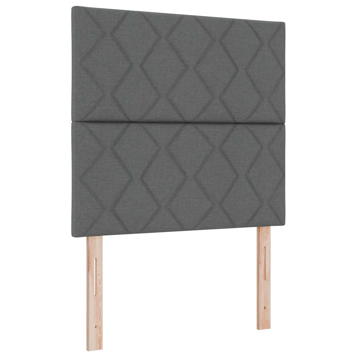 Boxspring krevet s madracem Tamnosiva 80 x 200 cm Tkanina