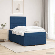 Boxspring krevet s madracem Plava 120 x 200 cm Tkanina