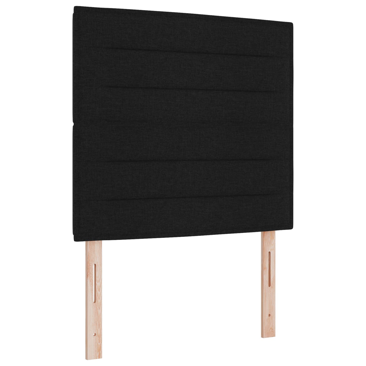 Boxspring krevet s madracem Crna 120 x 200 cm Tkanina