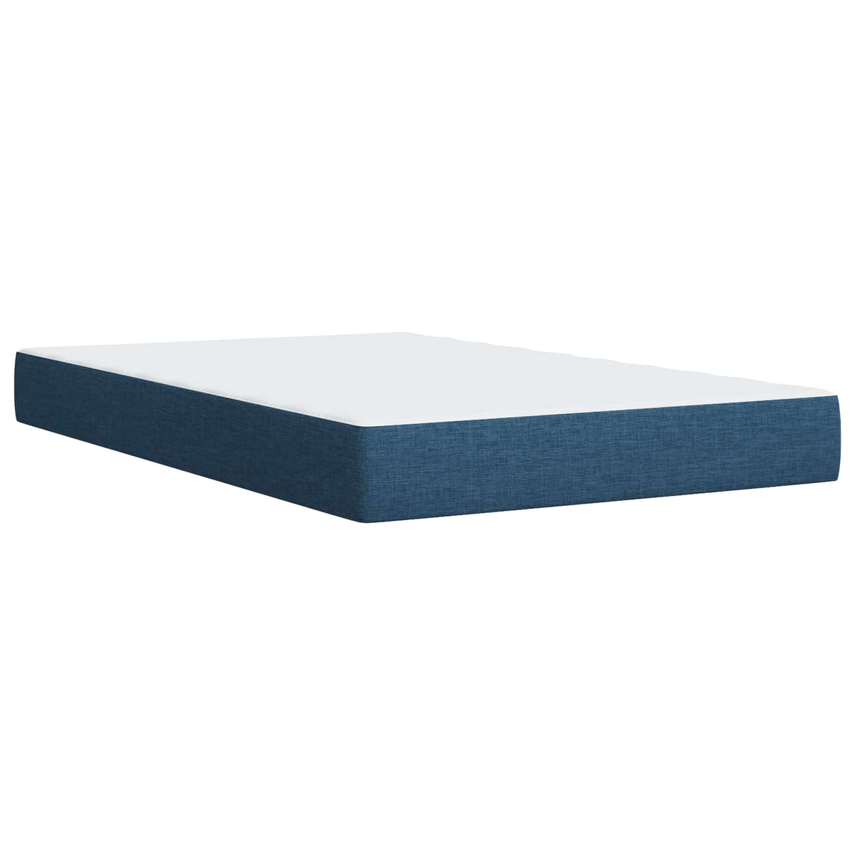 Boxspring krevet s madracem Plava 120 x 200 cm Tkanina