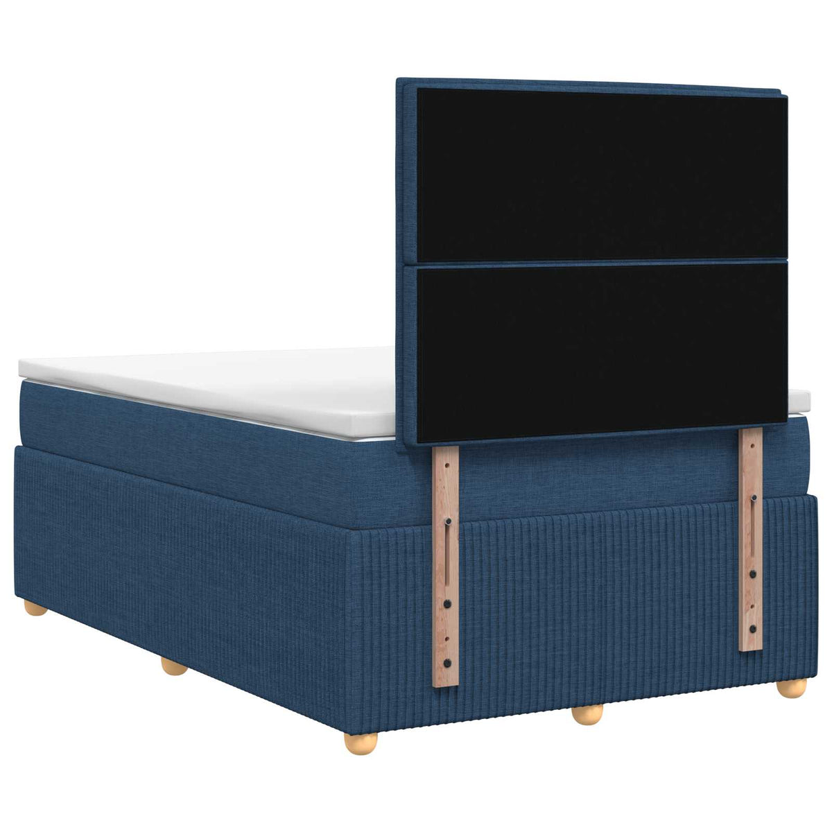 Boxspring krevet s madracem Plava 120 x 200 cm Tkanina