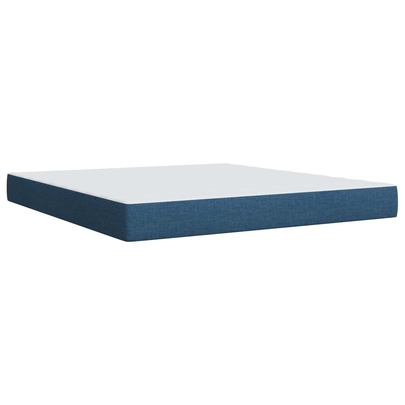 Boxspring krevet s madracem Plava 180 x 200 cm Tkanina