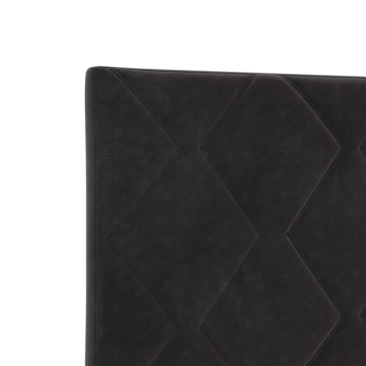 Boxspring krevet s madracem Crna 120 x 190 cm Baršun