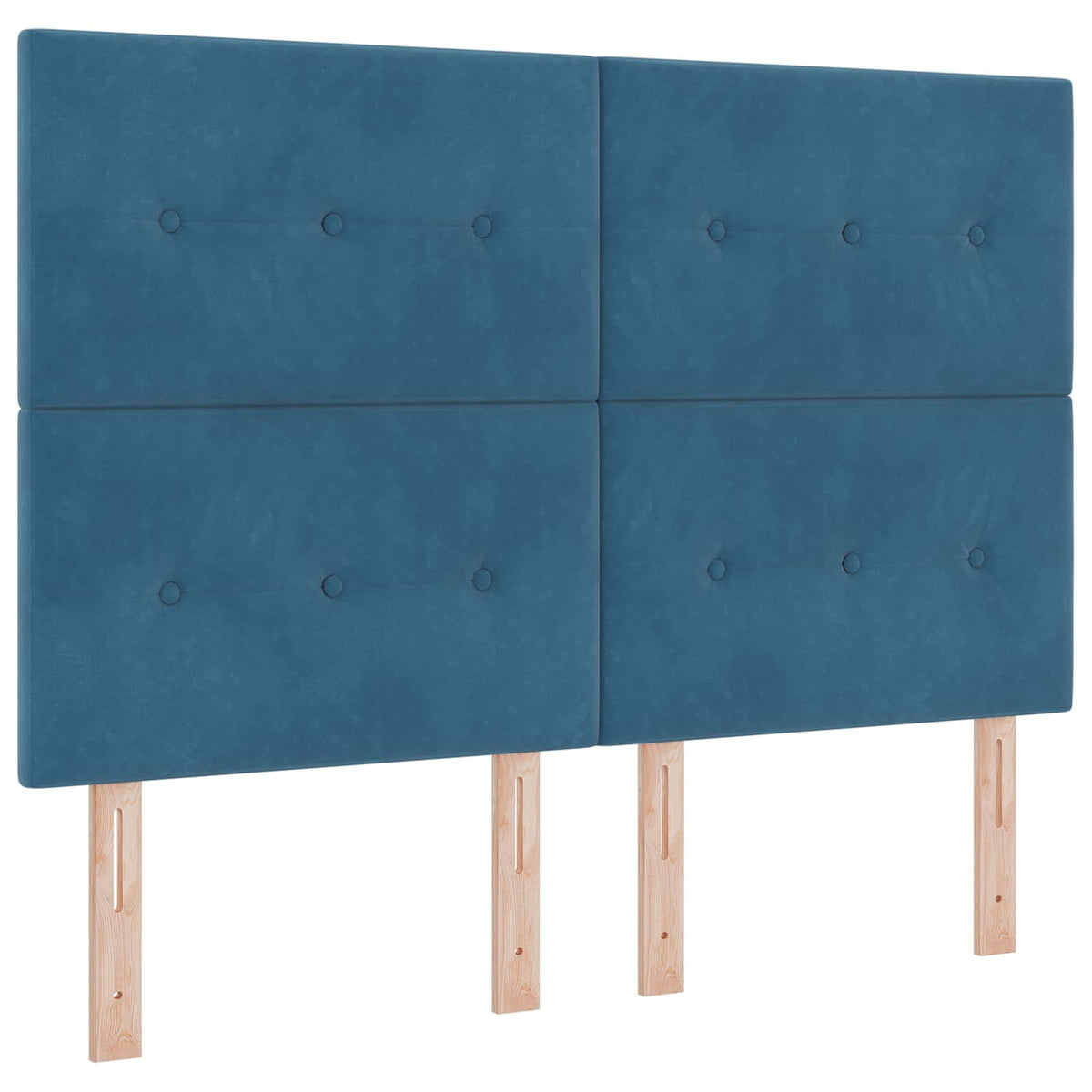 Boxspring krevet s madracem Plava 180 x 200 cm Baršun