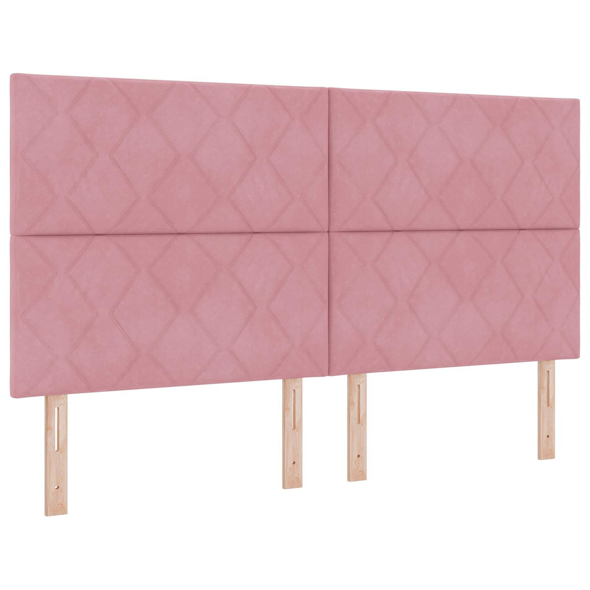 Boxspring krevet s madracem Ružičasta 180 x 200 cm Baršun