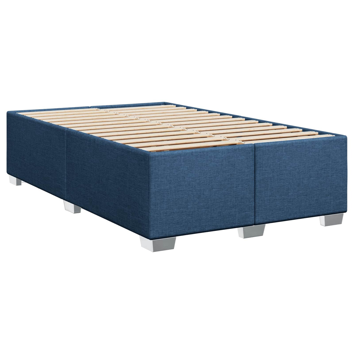 Boxspring krevet s madracem Plava 120 x 190 cm Tkanina