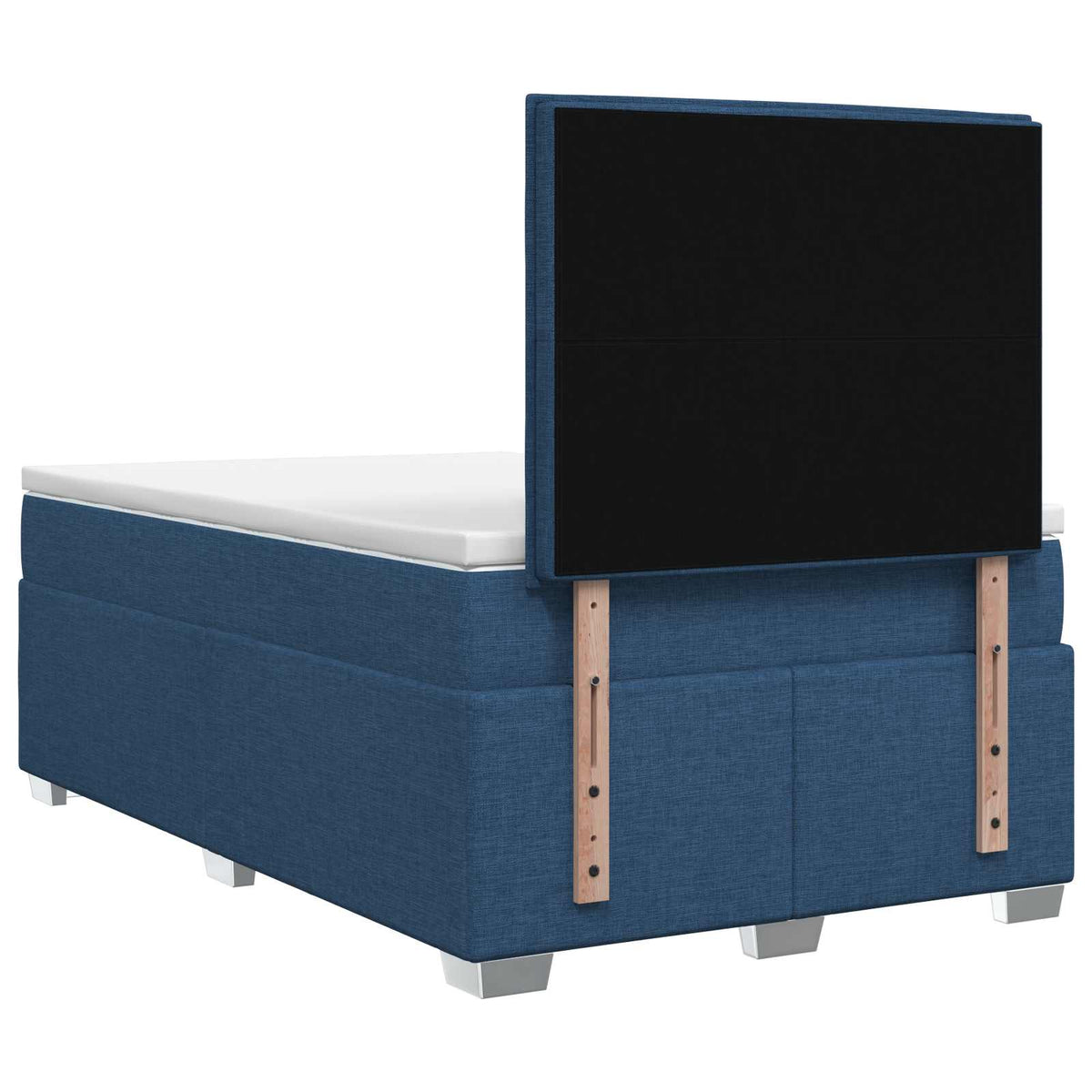 Boxspring krevet s madracem Plava 120 x 190 cm Tkanina
