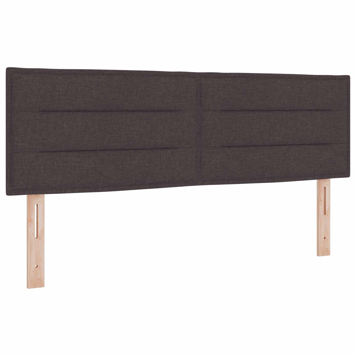 Podesivi krevet s madracem Tamno smeđa 160 x 200 cm Tkanina
