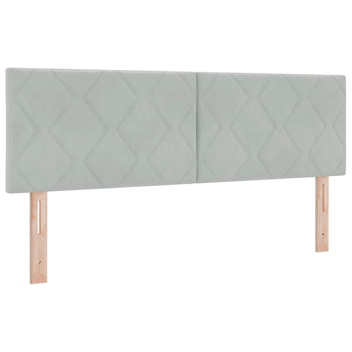 Podesivi krevet s madracem Svjetlosiva 140 x 190 cm Baršun