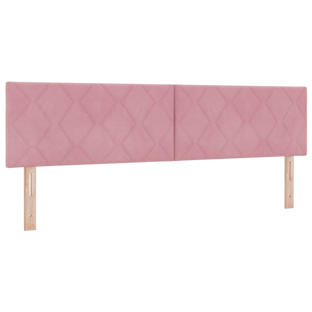 Podesivi krevet s madracem Ružičasta 180 x 200 cm Baršun