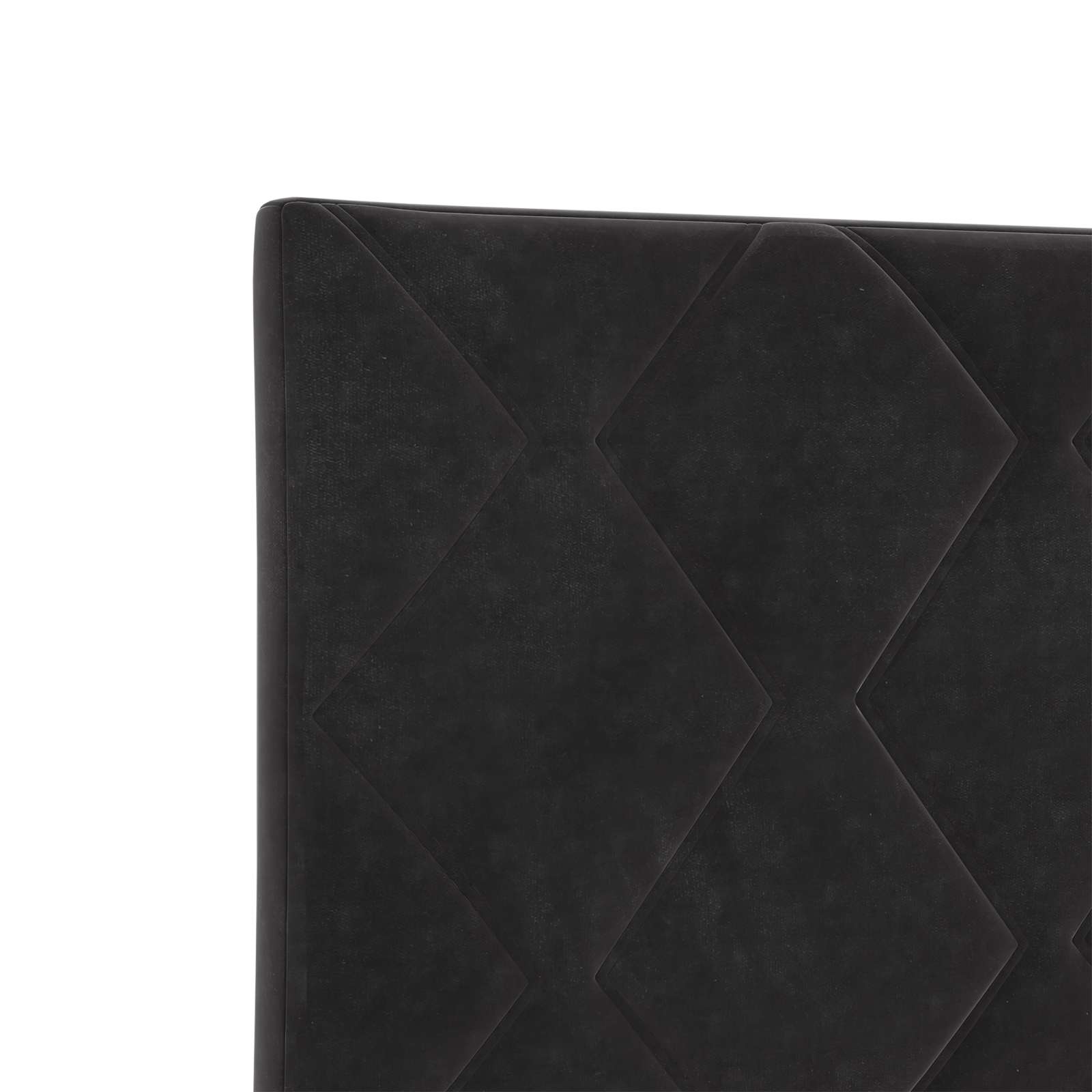 Krevet od pjene s madracem i LED-om Crna 160 x 200 cm Baršun