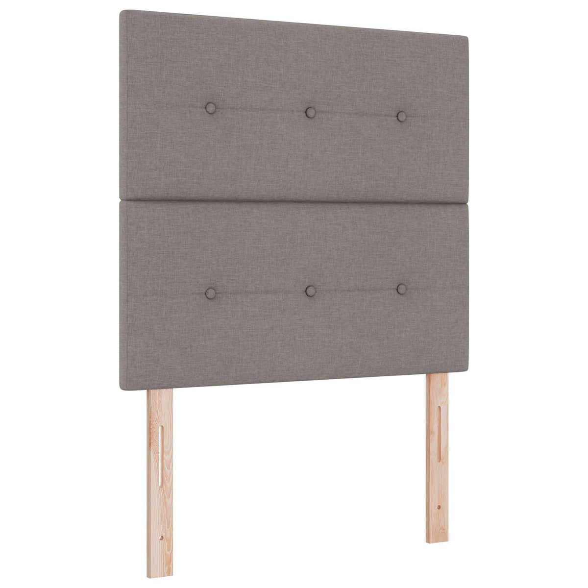 Krevet od pjene s madracem i LED-om Sivosmeđa 80 x 200 cm