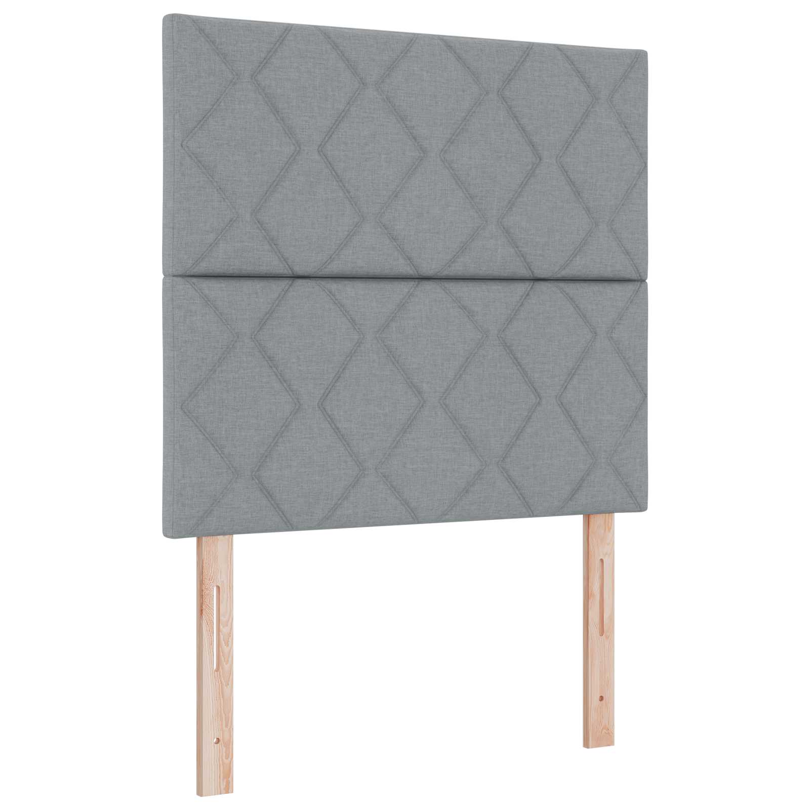Krevet od pjene s madracem i LED-om Svjetlosiva 120 x 200 cm