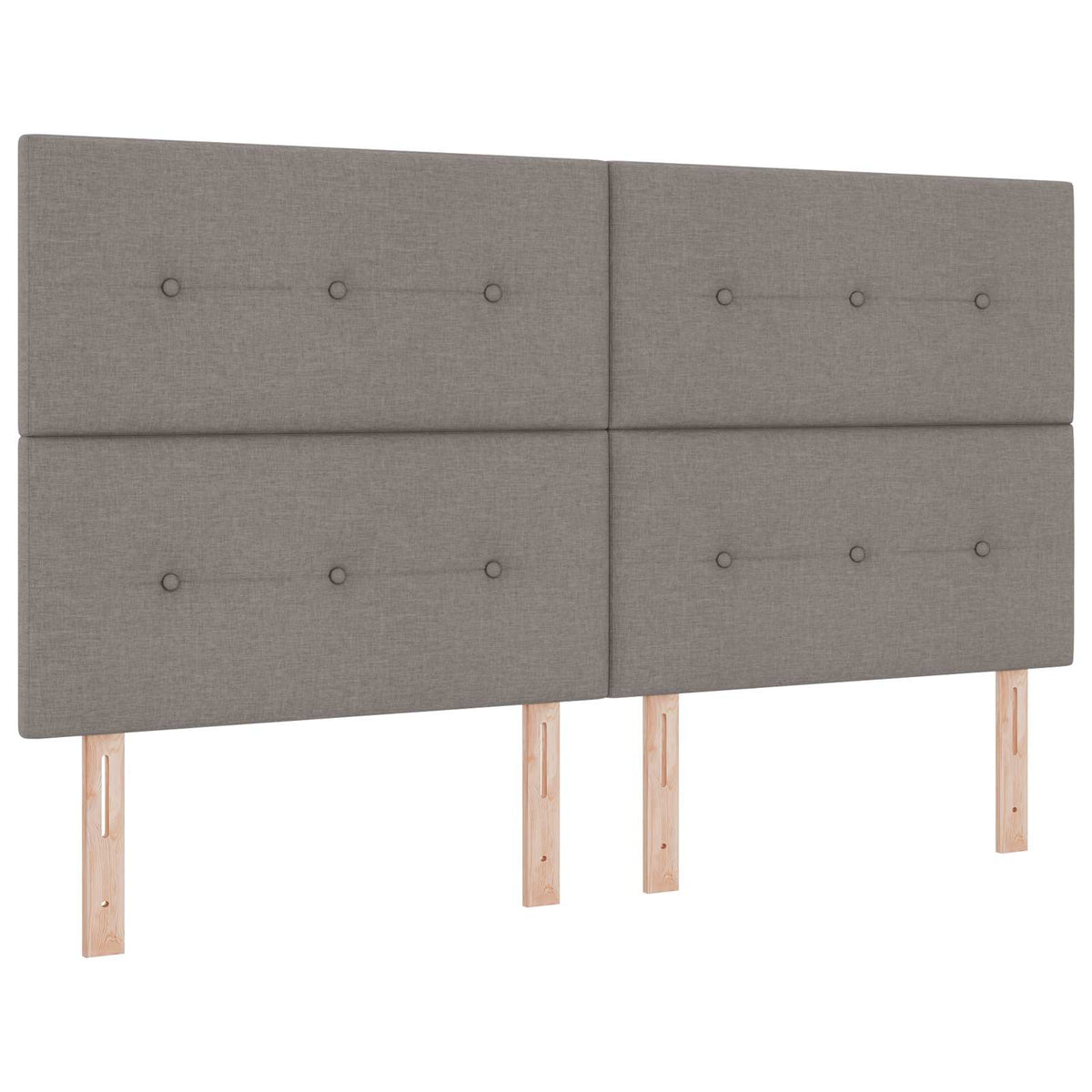 Krevet od pjene s madracem i LED-om Sivosmeđa 180 x 200 cm