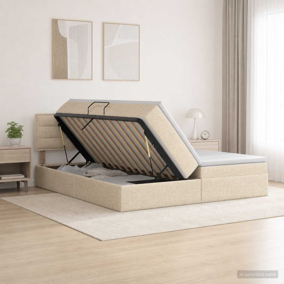storage s madracem Lažna koža