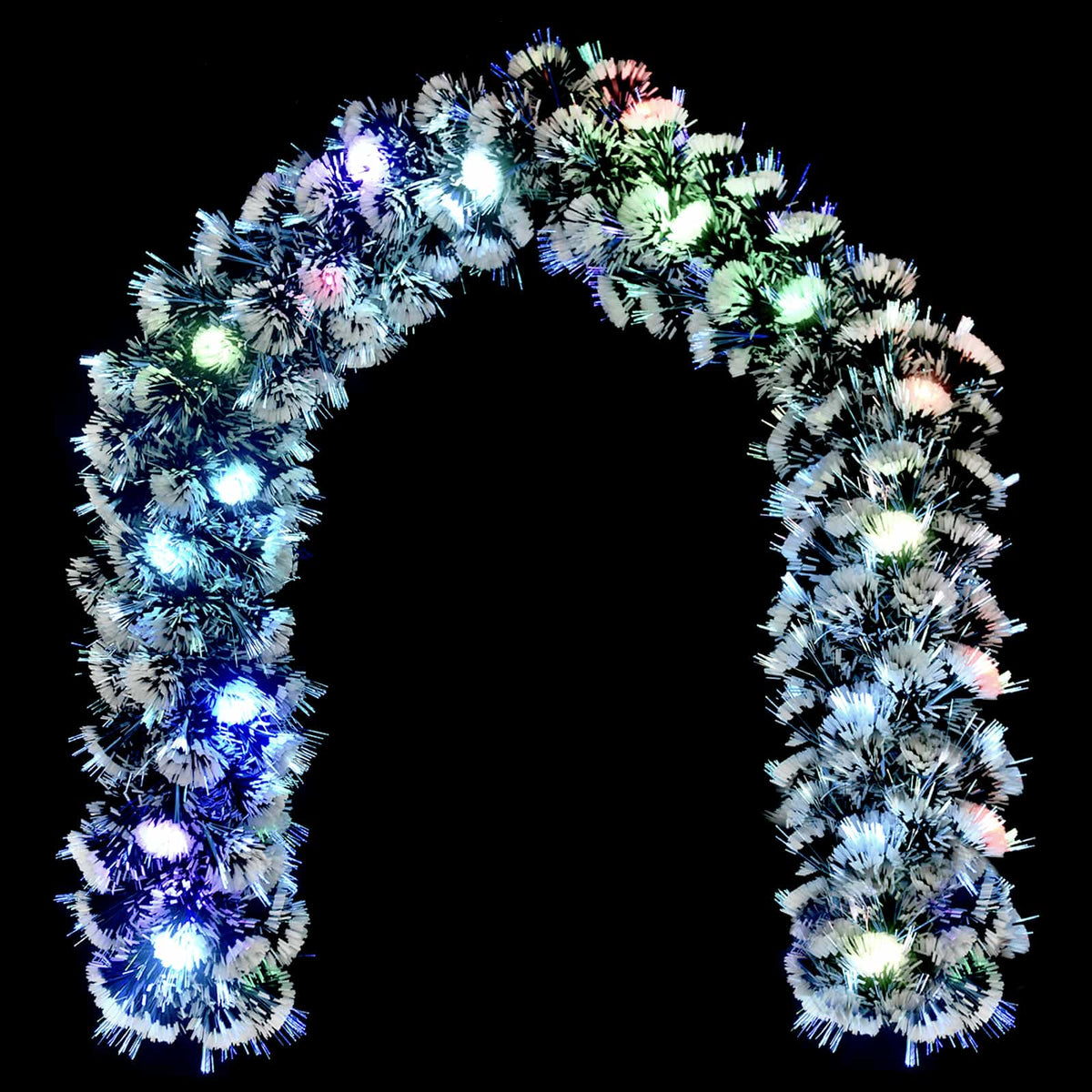 Božićni vijenci 200 cm 16 LED lampica Višebojno PET