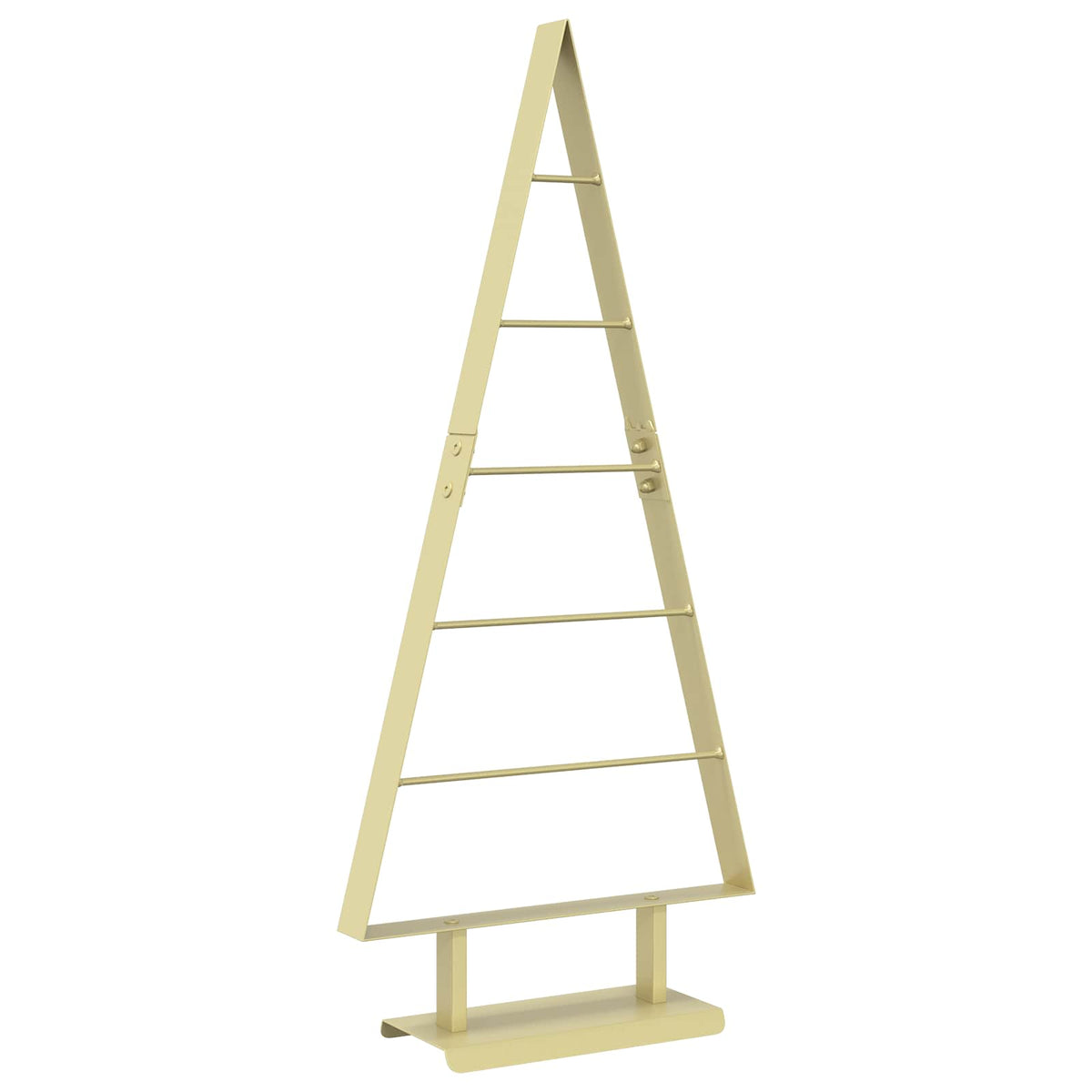 Metalna božićna jelka KUOPIO 90 cm Čelik Zlatno
