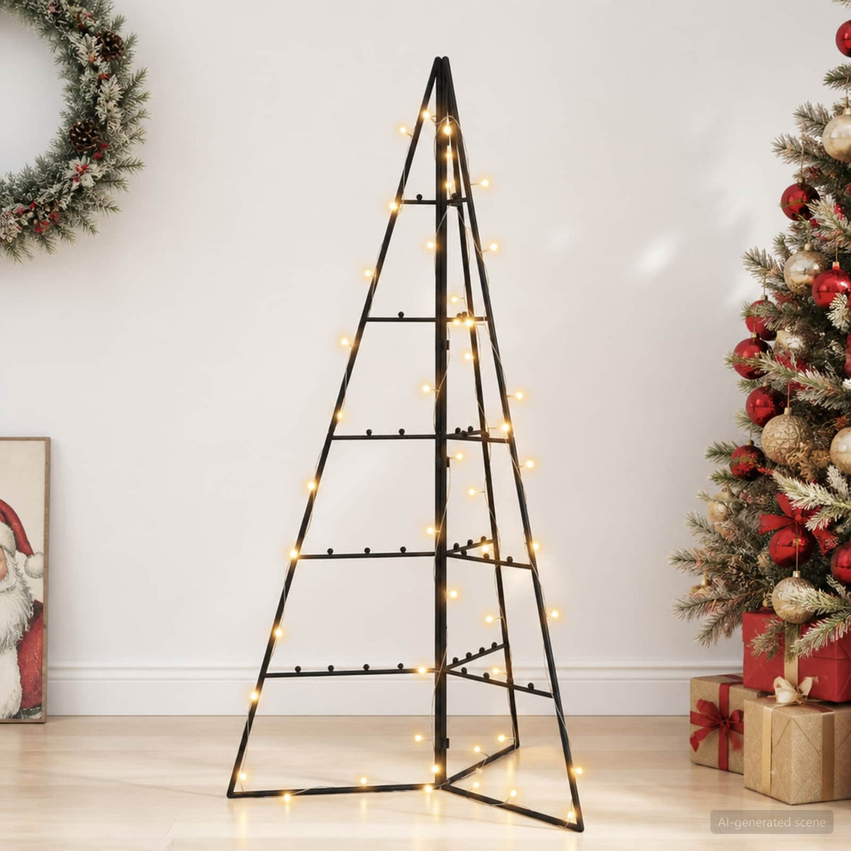 Metalno ukrasno božićno drvce