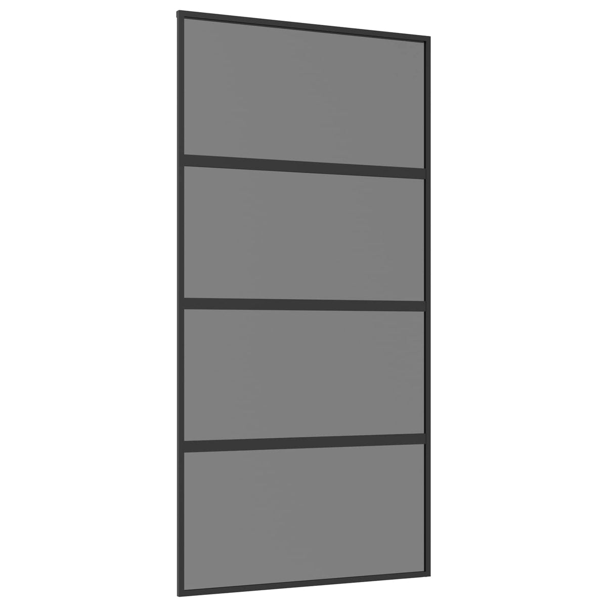Klizna vrata 102.5 x 205 cm Kaljeno Staklo i Aluminij