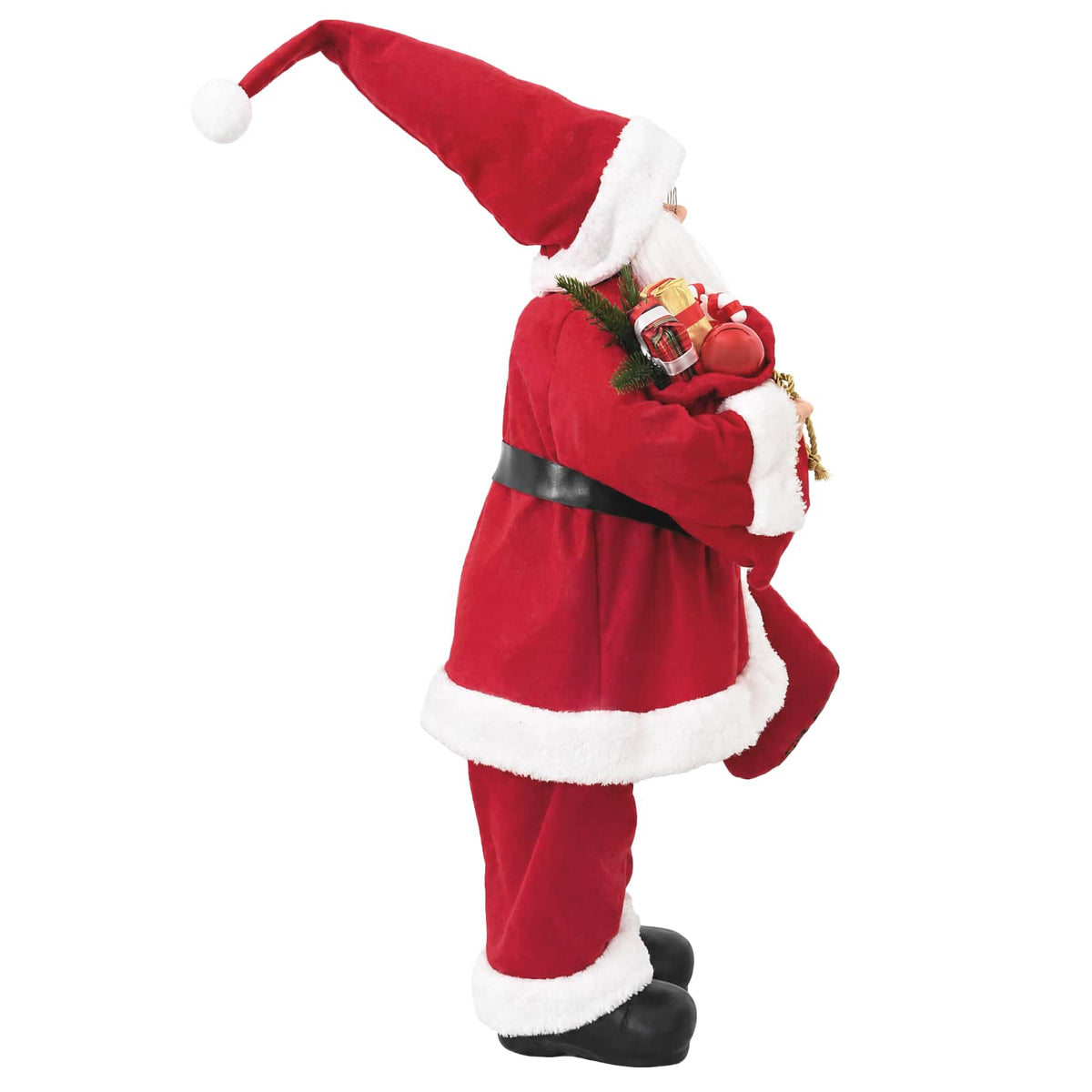 Figura Djed Božićnjak Crvena 30 cm Poliester