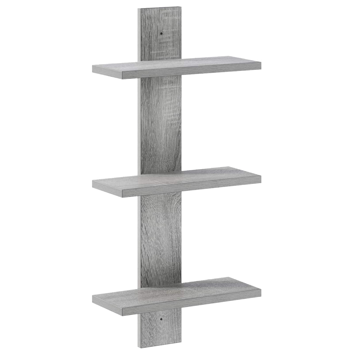Zidna polica Siva Sonoma 30 x 13,5 x 64,5 cm Prerađeno drvo