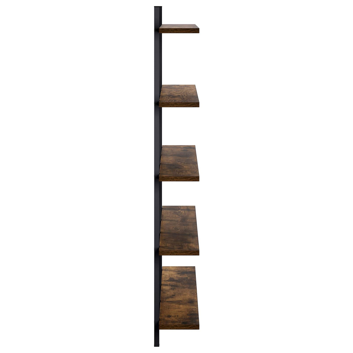 Zidna polica Dimljeni hrast 102 x 13.5 x 102 cm