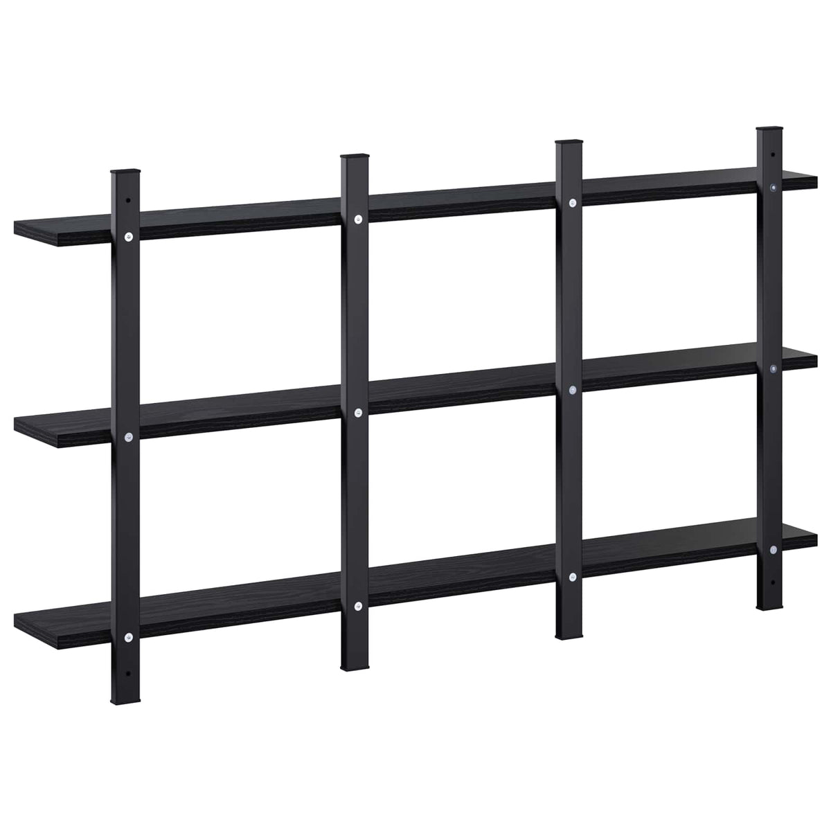 Zidna polica Crni hrast 102 x 13.5 x 58 cm Konstruirano drvo