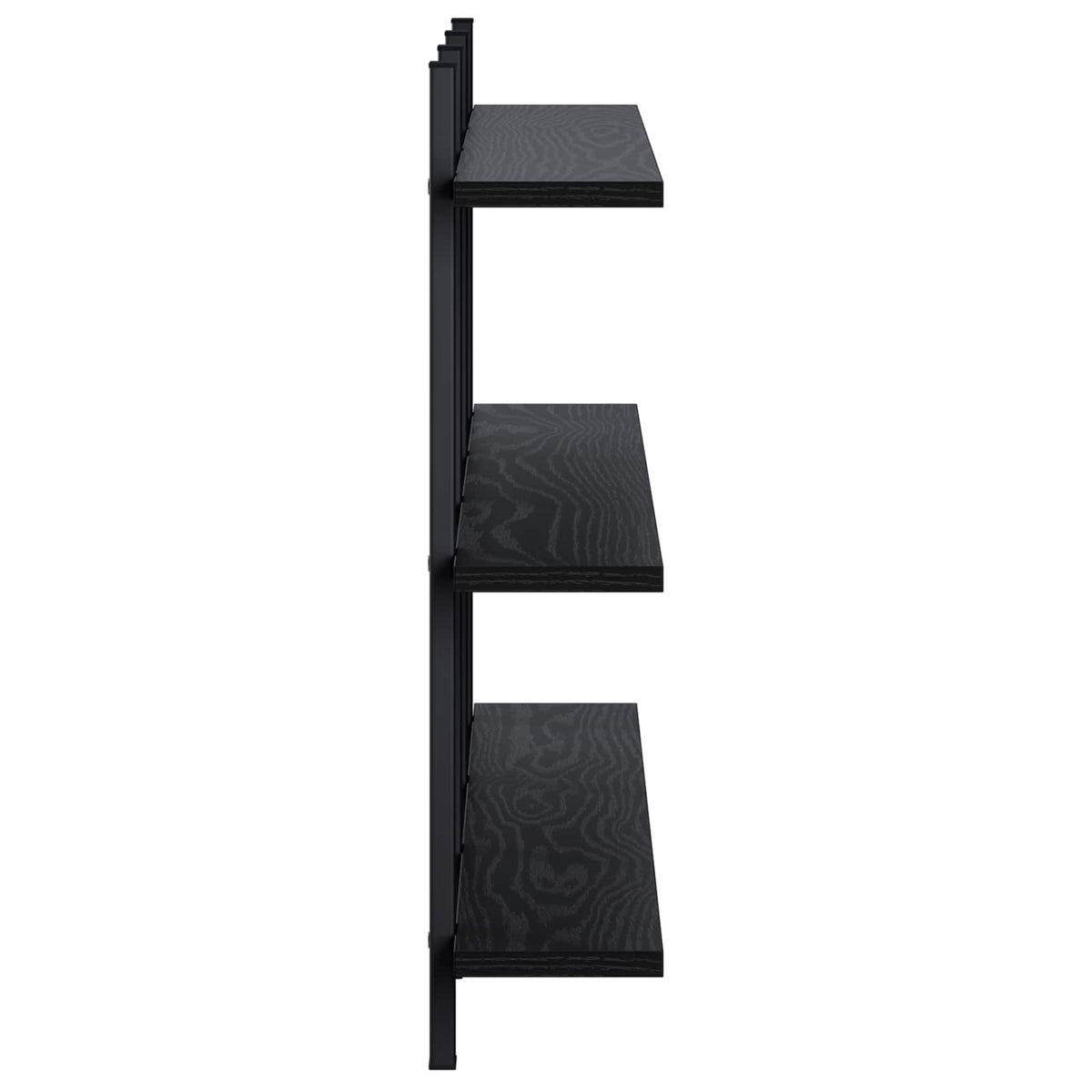 Zidna polica Crni hrast 102 x 13.5 x 58 cm Konstruirano drvo