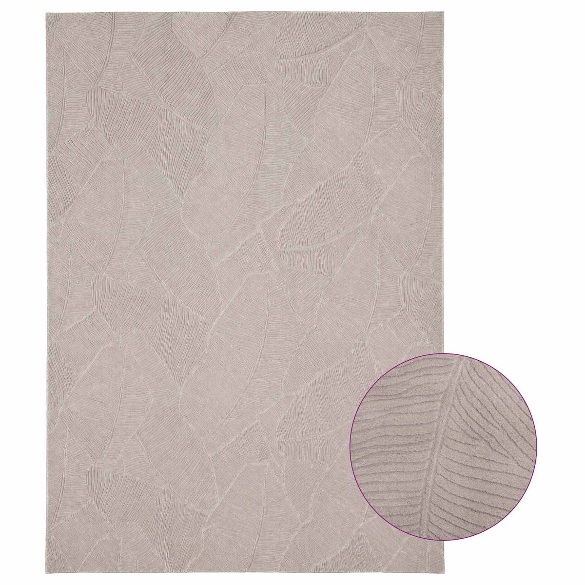 Tepih IZA Bež 120 x 170 cm 100% poliester Kratka dlaka