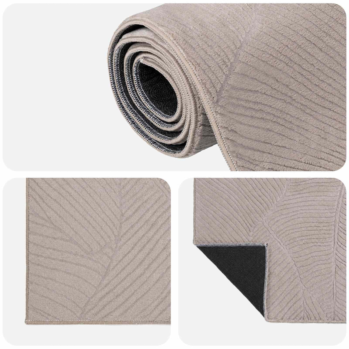 Tepih IZA Bež 200 x 280 cm 100% poliester Kratka dlaka