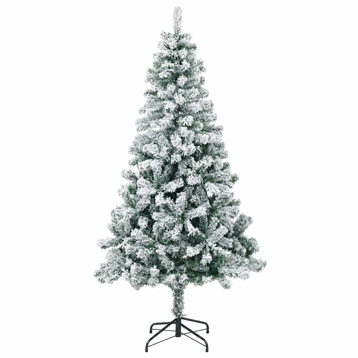 Umjetno božićno drvce s kuglicama 120 cm 150 LED lampica