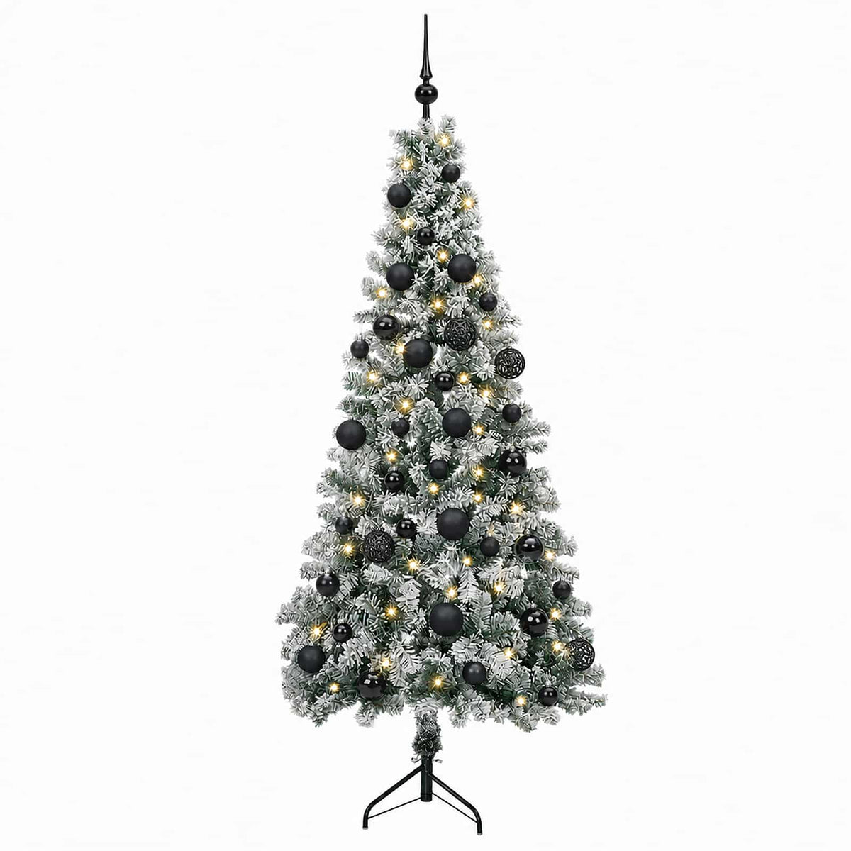 Umjetno božićno drvce s kuglicom 150 cm 150 LED lampica