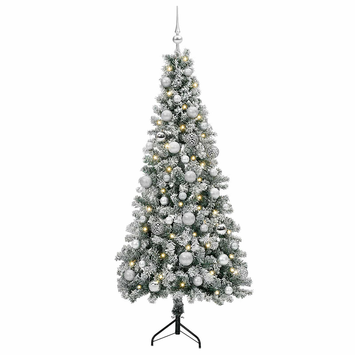 Umjetno božićno drvce s kuglicom 150 cm 150 LED lampica