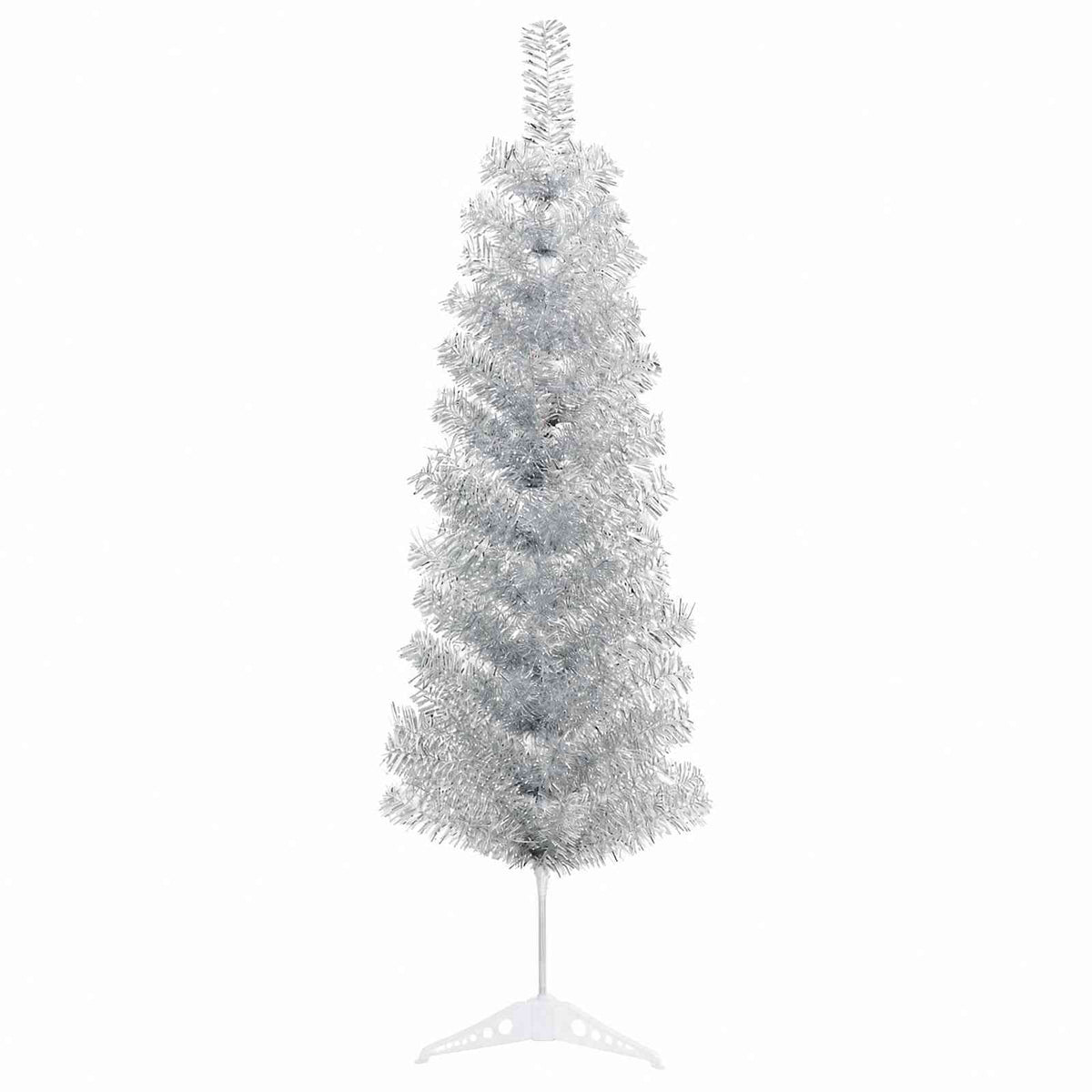 Umjetno usko božićno drvce s kuglicom 150 cm 150 LED lampica